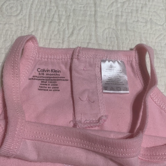3-6 (6/$20) Calvin Klein Onesie/Sunsuit - Picture 7 of 12